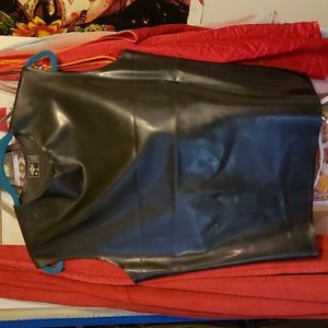 Black Libidex Latex tank top
